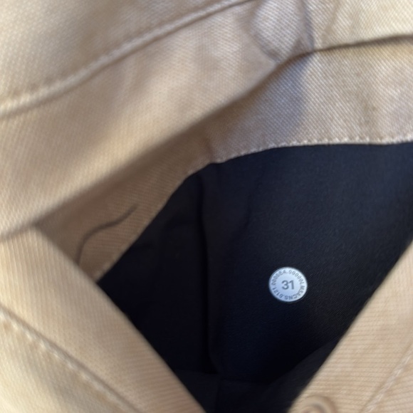 Lululemon Men’s Classic Fit Straight Leg Trouser Chino Tan Khaki Size 31 - Picture 6 of 8